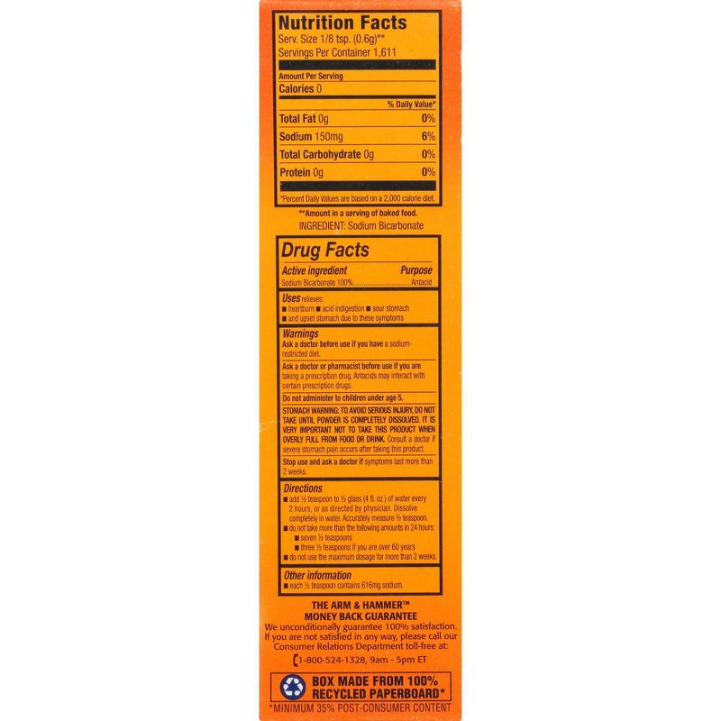 Arm & Hammer Pure Baking Soda - 2lbs