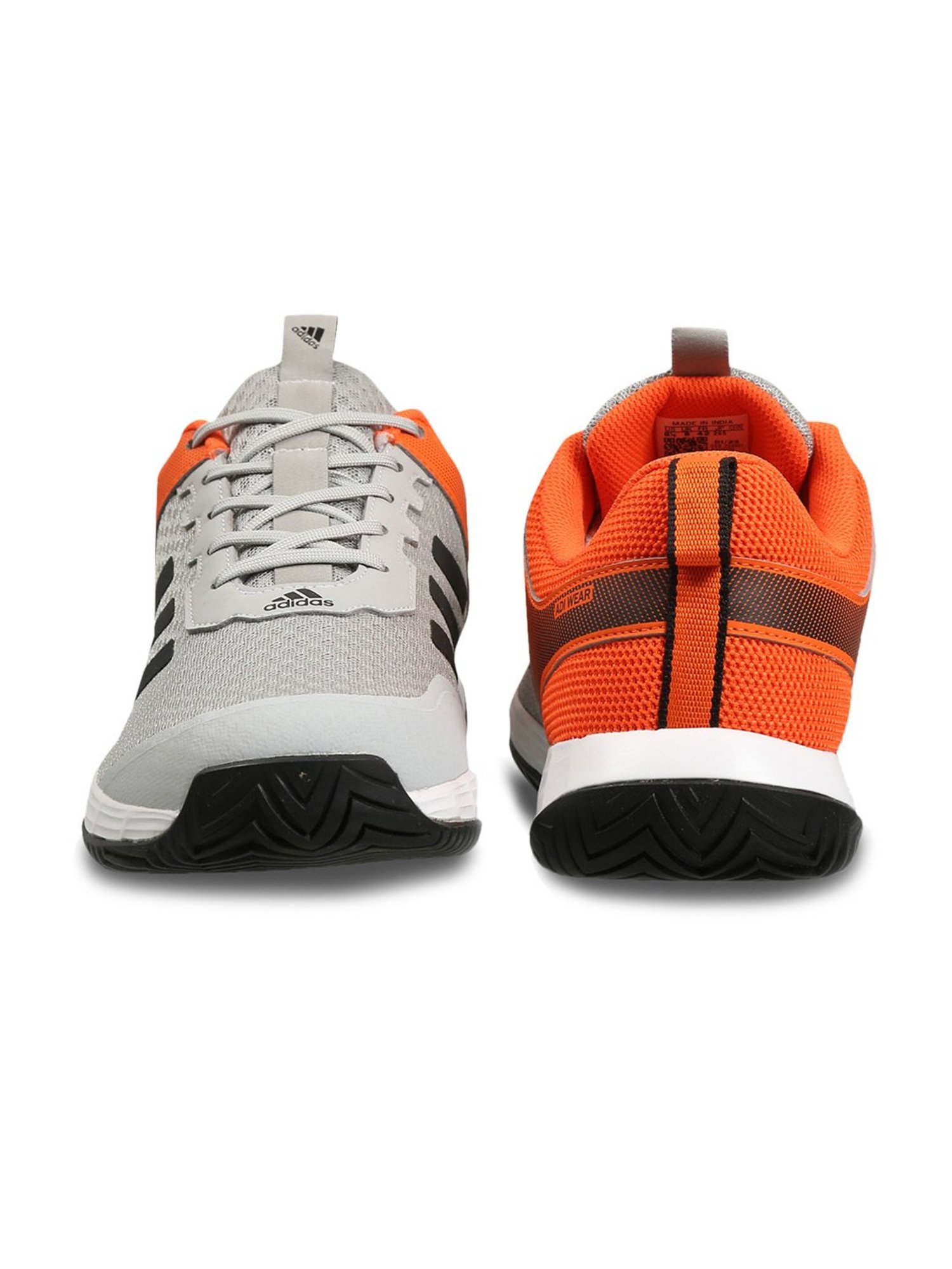 Adidas Men's MILYENL TENNIS STAR Grey Tennis Shoes