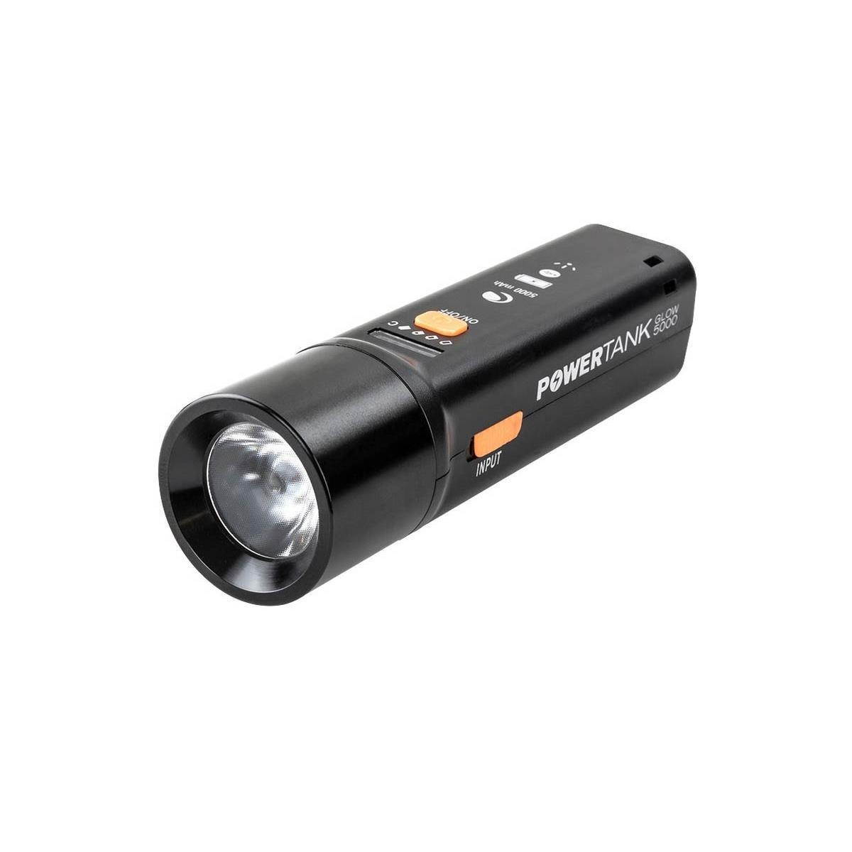 Celestron Powertank Glow 5000 Red LED Flashlight and Powerbank
