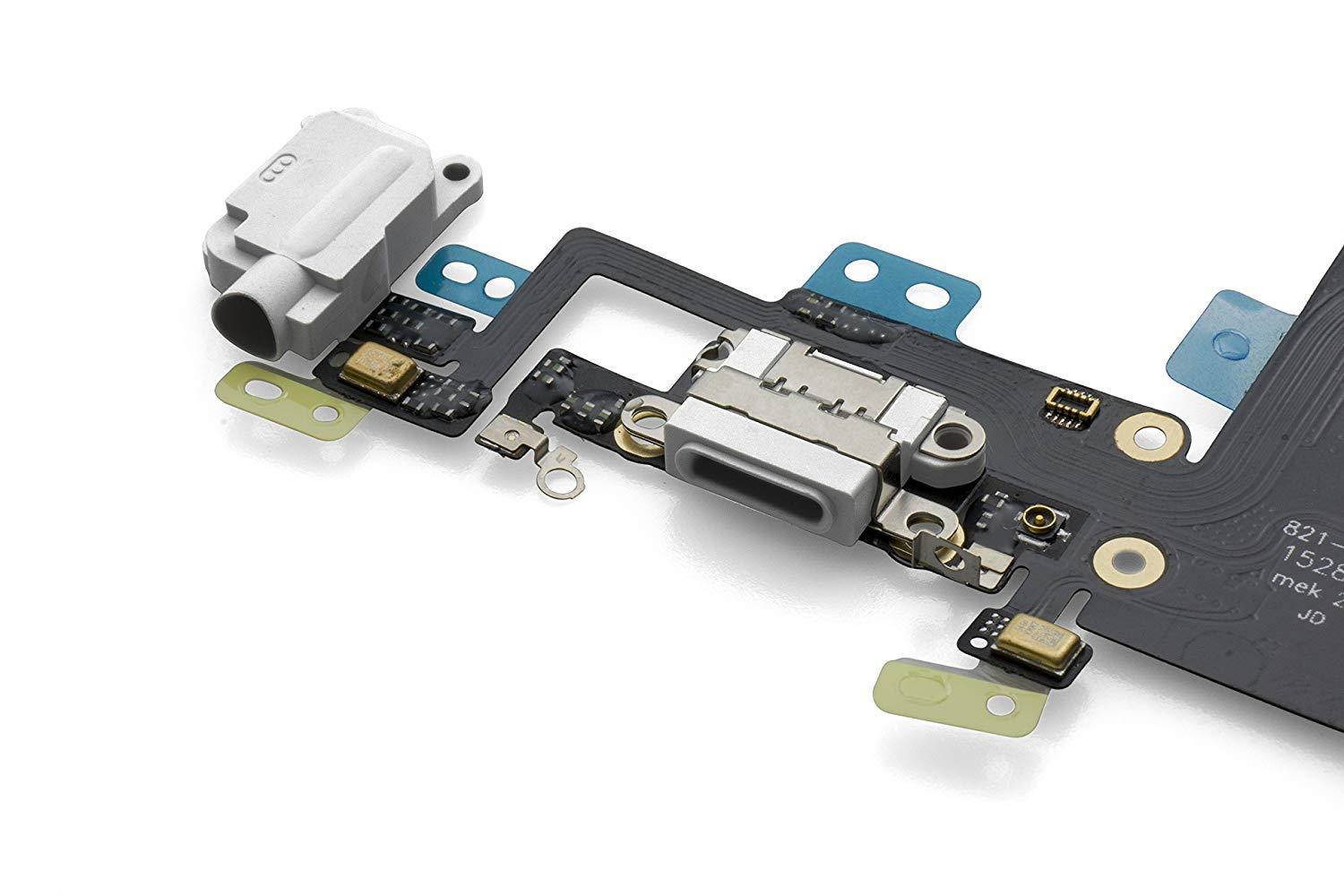 Replacement Part for Apple iPhone 6S Plus Charging Port Flex Cable Ribbon - White