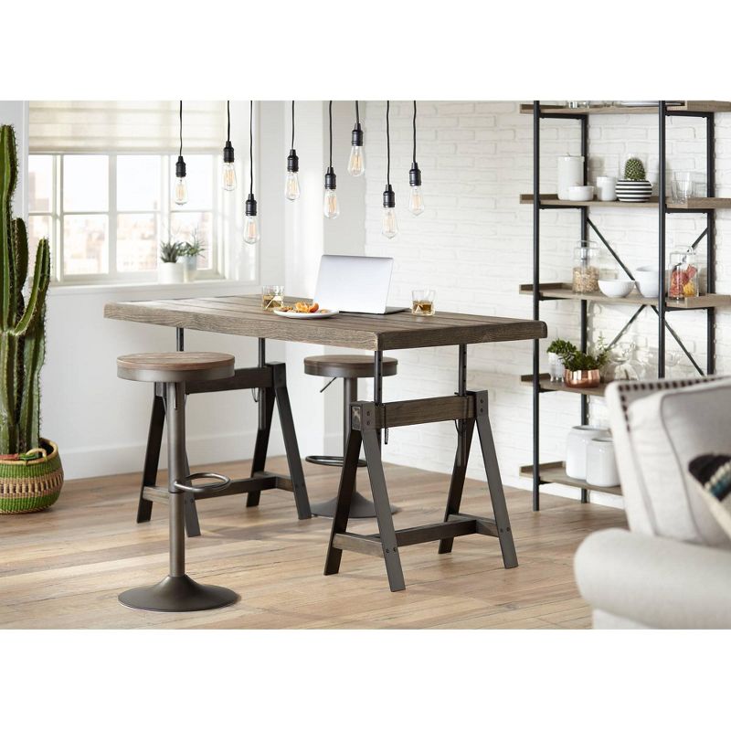 Elm Lane Clyde Park Oslo Linen Nailhead Trim Armchair