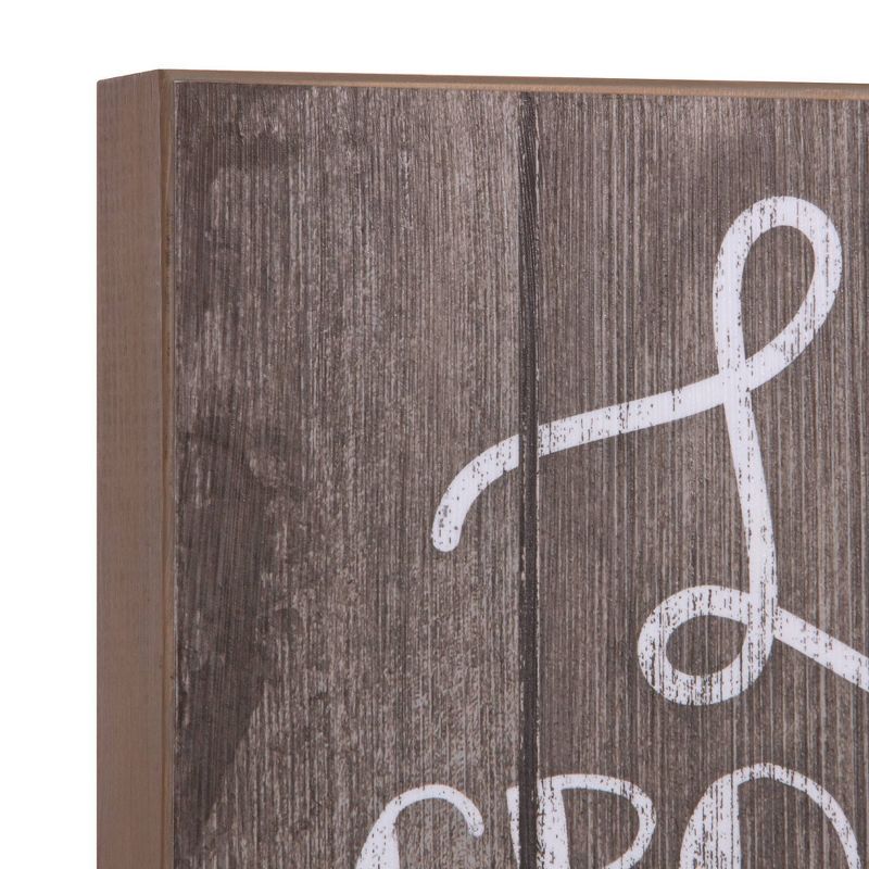 7pc Rustic Farmhouse Blessed Mixed Media Wall Art - Patton Wall Decor