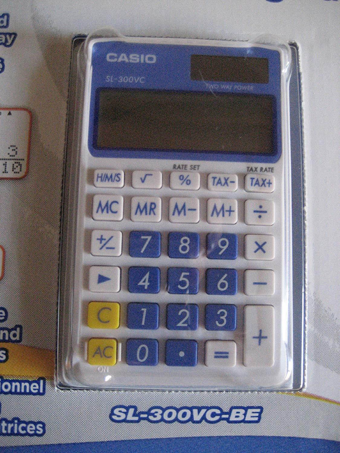 Casio Advanced Display Scientific Calculator Fx-300es Plus & Travel Size Sl-300vc-be