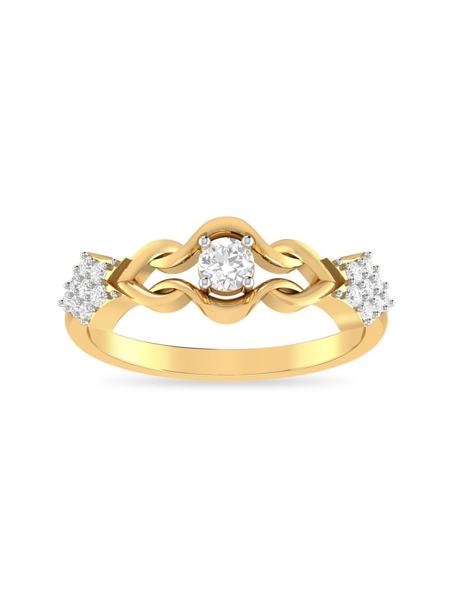 PC Jeweller The Bernadina 18k Gold Ring for Women