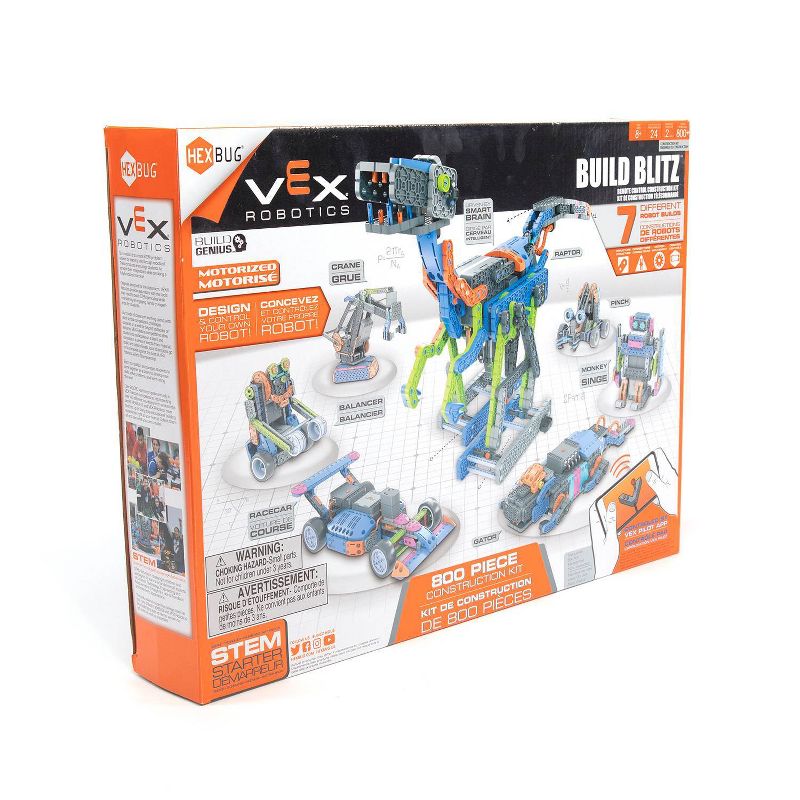 HEXBUG VEX Build Blitz Robotic Construction Set - App Controlled!