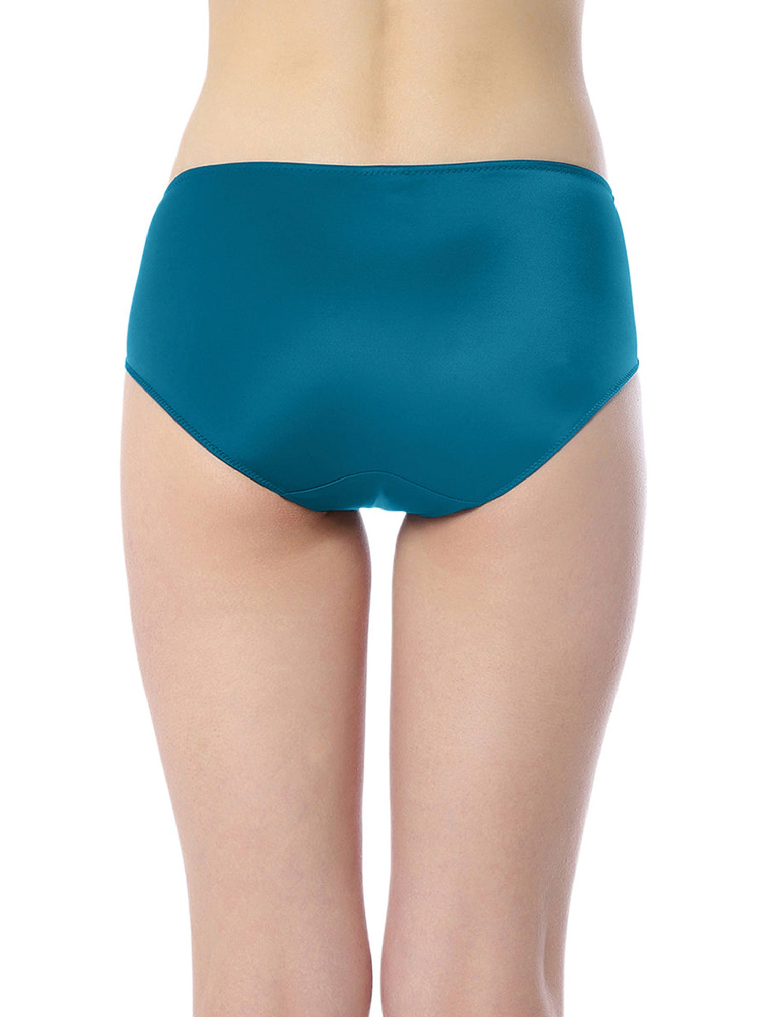 Amante Blue Lace Work Hipster Panty