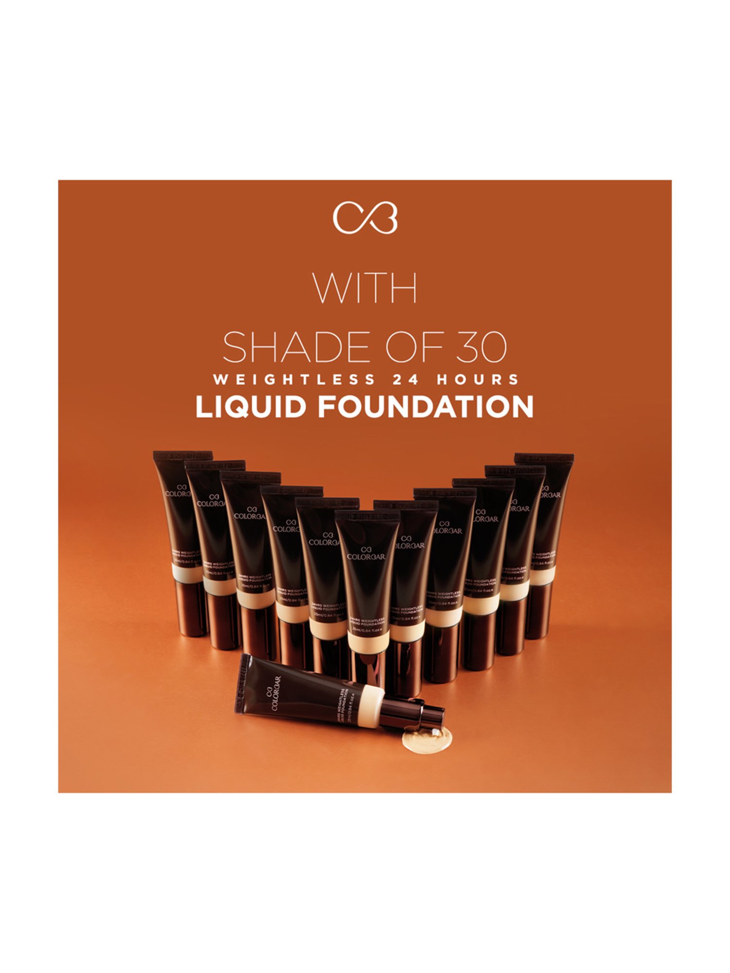 Colorbar Colorbar 24Hrs Weightless Liquid Foundation-Fw 1.4 - 25 ml