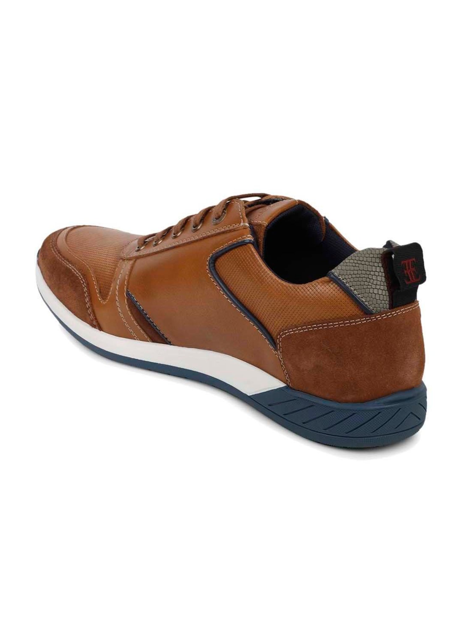 EZOK Men's Tan Casual Sneakers