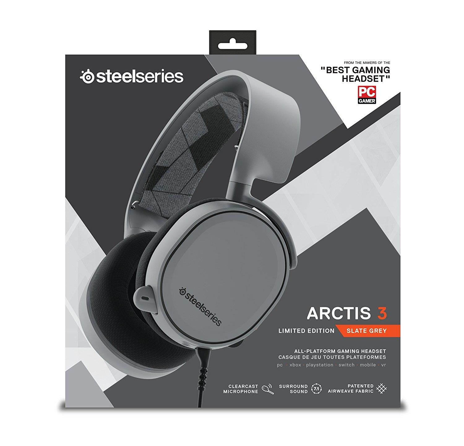SteelSeries 61435 Arctis 3 Solar Red Gaming Headset