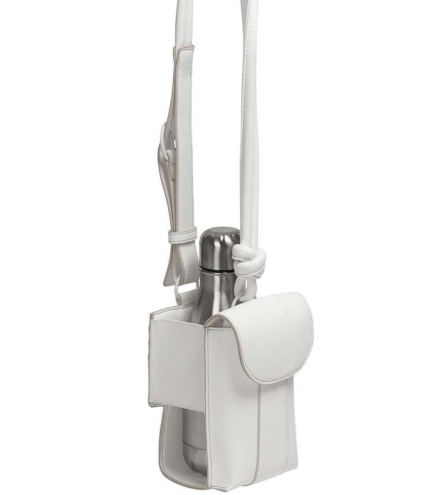 Create & Cultivate Vegan Leather Water Bottle Crossbody Bag