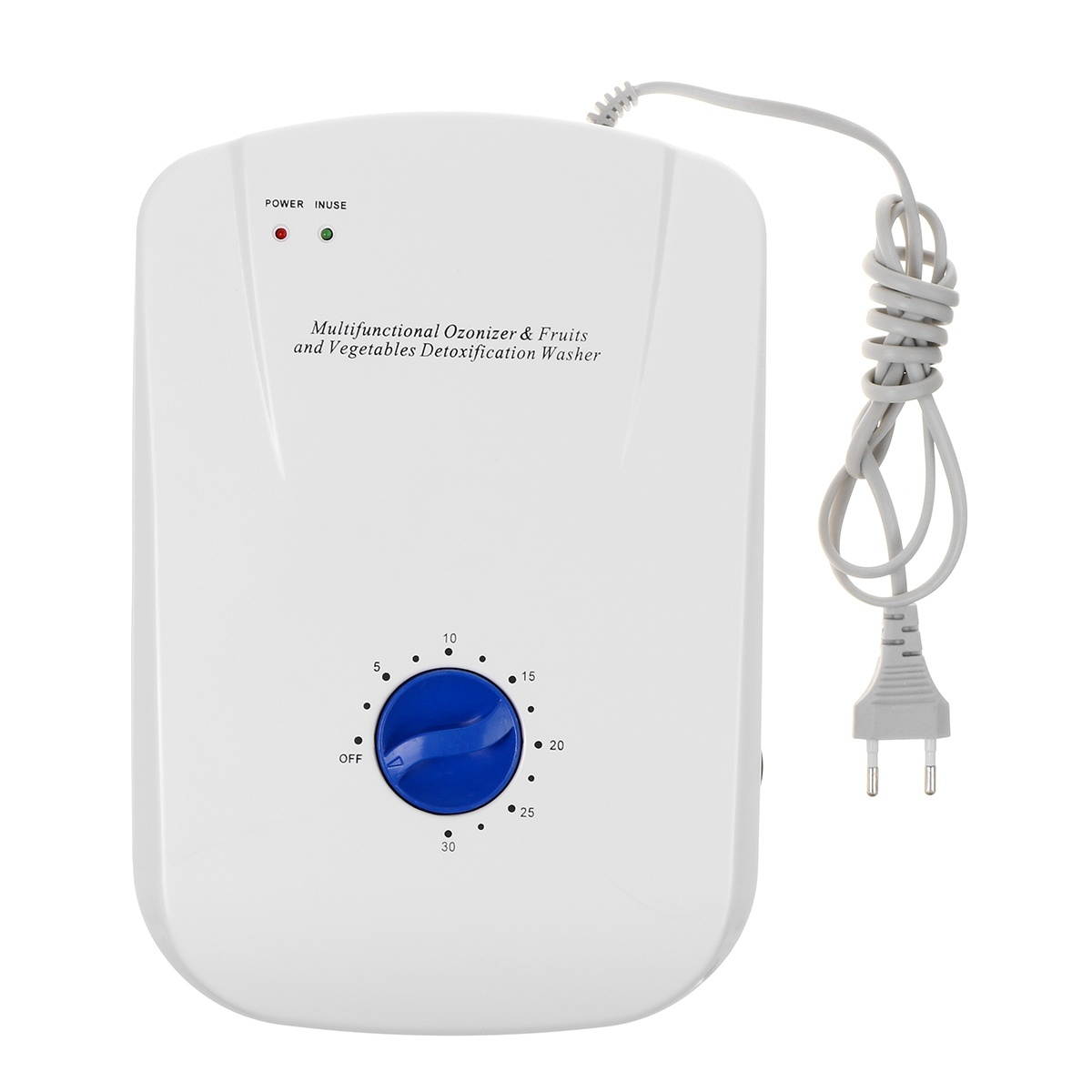 Ozone Air Purifier for Small Household Appliances Fruit and Vegetable Cleaning Machine-EU Plug/B