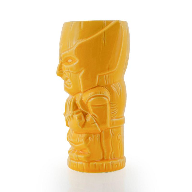 Beeline Creative Geeki Tikis Marvel Wolverine Ceramic Mug | Holds 16 Ounces