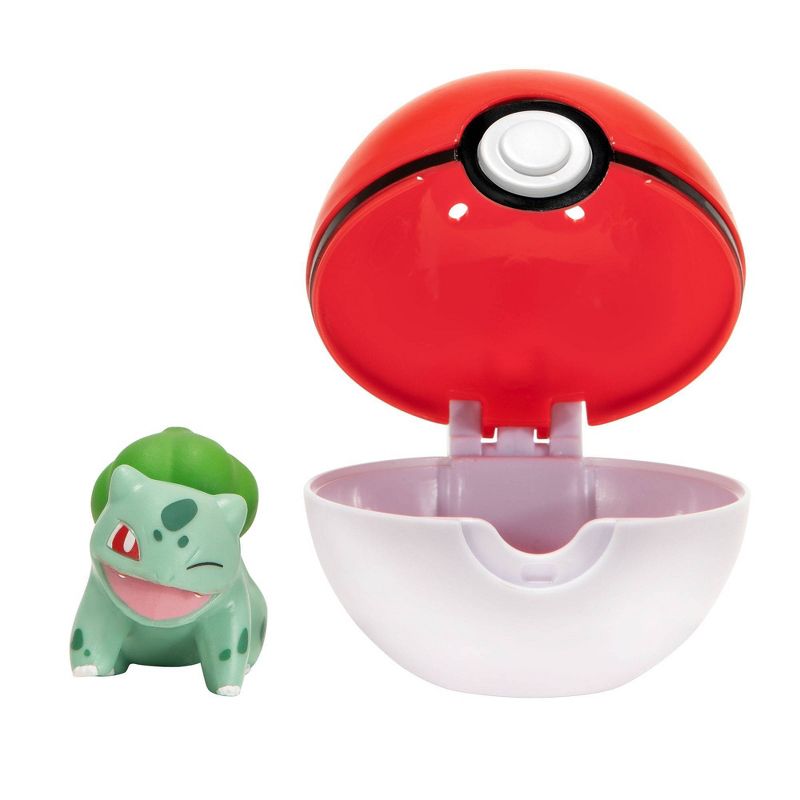 Pokemon - Clip N Go (Bulbasaur-2 - Poke Ball) W8
