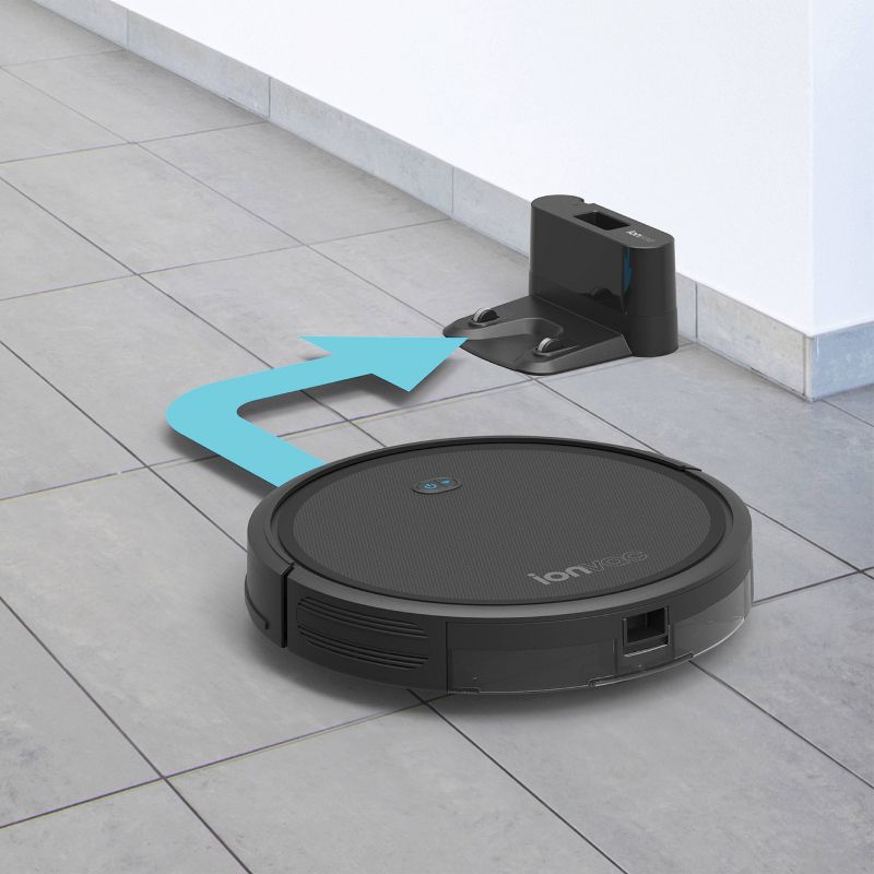 bObsweep PetHair Vision Wi-Fi Connected Robot Vacuum Cleaner and Mop - Steel