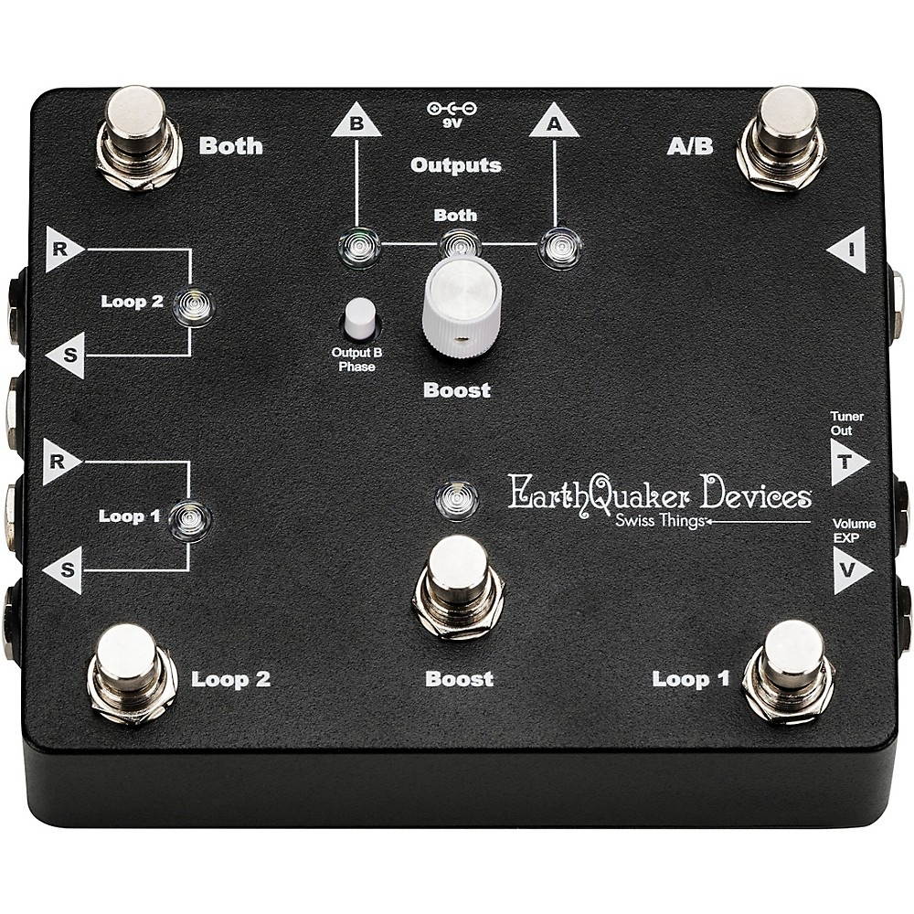 earthquaker devices swiss things guitar effects pedalboard reconciler