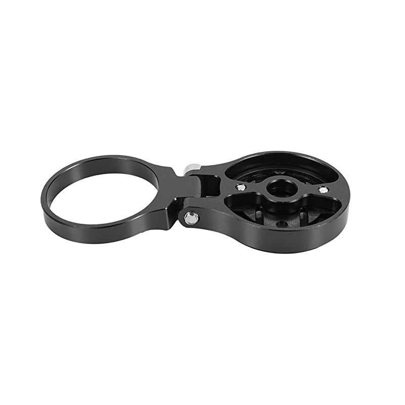 Bike Stem Mount Holder Compatible with Garminfor Brytonfor Cateye ComputerBicycle Stem Computer Extension HolderAngle Adjustable Black