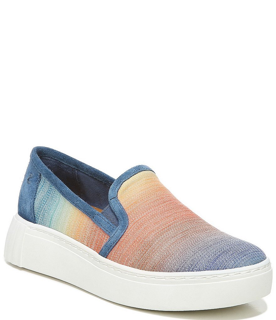 Zodiac Benson Ombre Fabric Slip-On Platform Sneakers