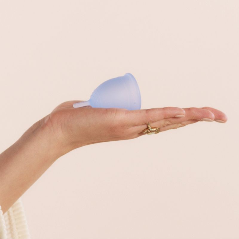 Saalt Menstrual Cup - Ocean Blue - Regular