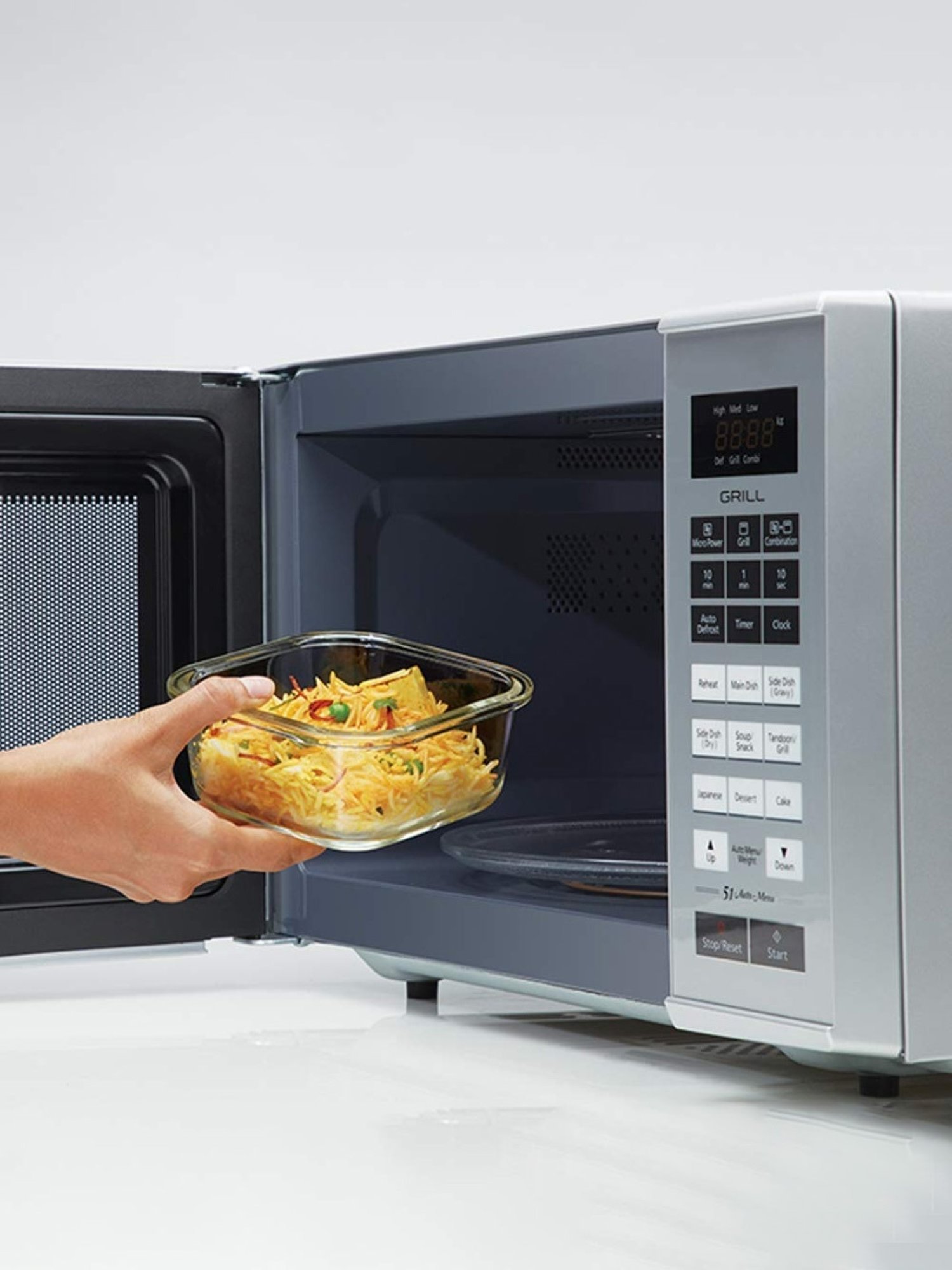 Borosil Grey Stainless Steel Lunch Box - Set of 4