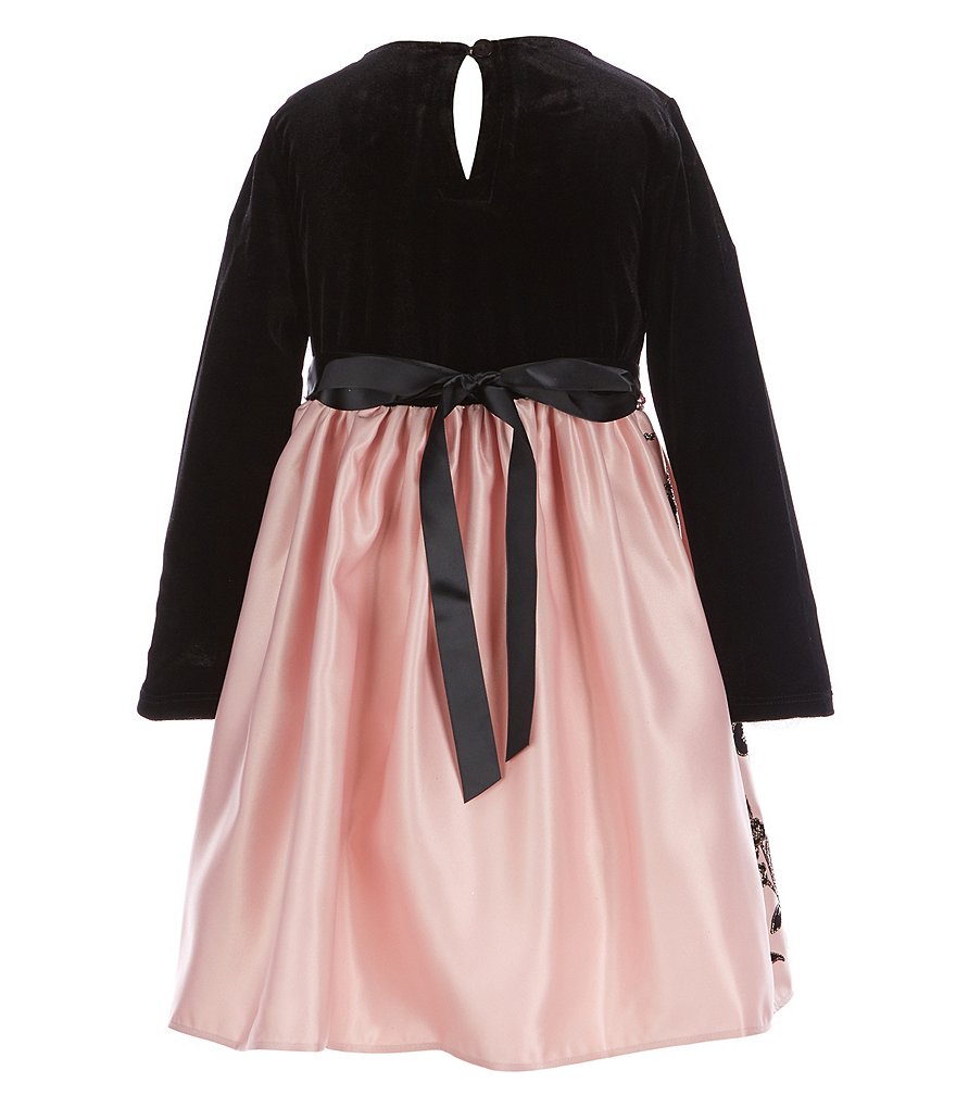 Zunie Little Girls 2T-6X Unicorn Sequin/Rainbow Tutu Dress