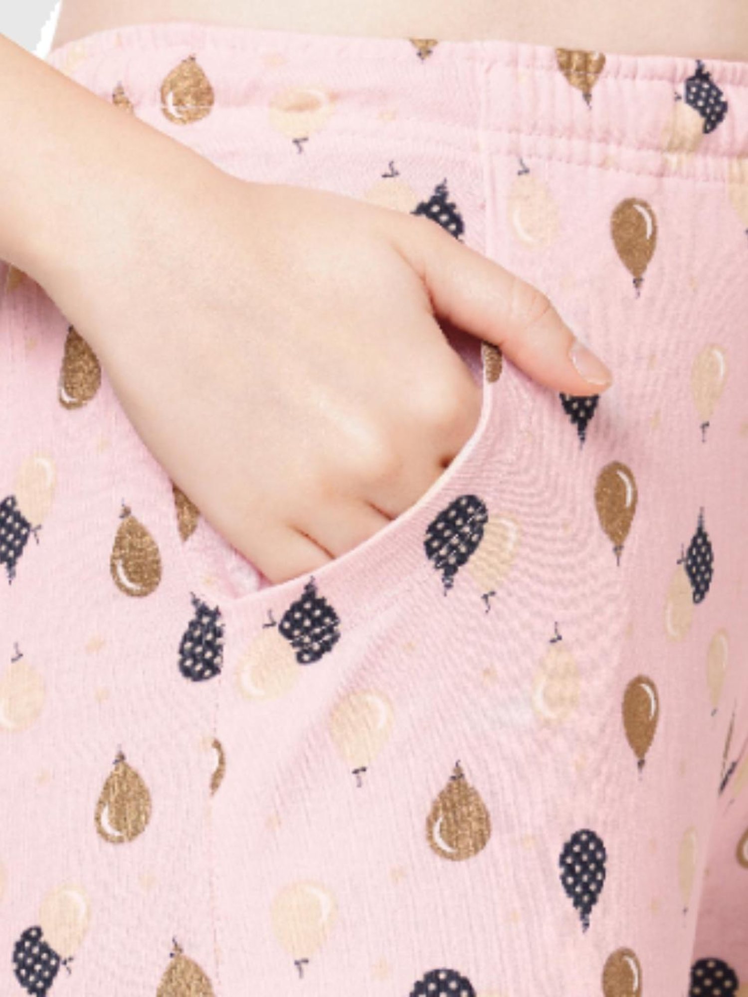 Sweetdreams Navy Graphic Print Pajama Set