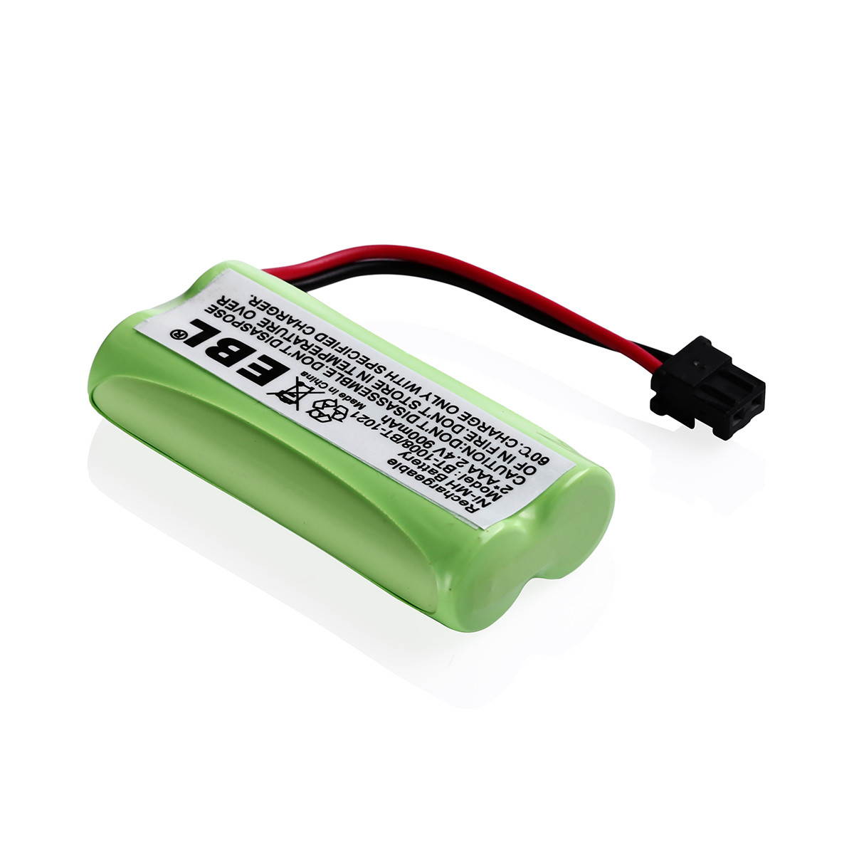 2-Pack 2.4V 900mAH Battery for Uniden BT-1008 BT-1021 BBTG0798001 DECT20803 Cordless Home Phone