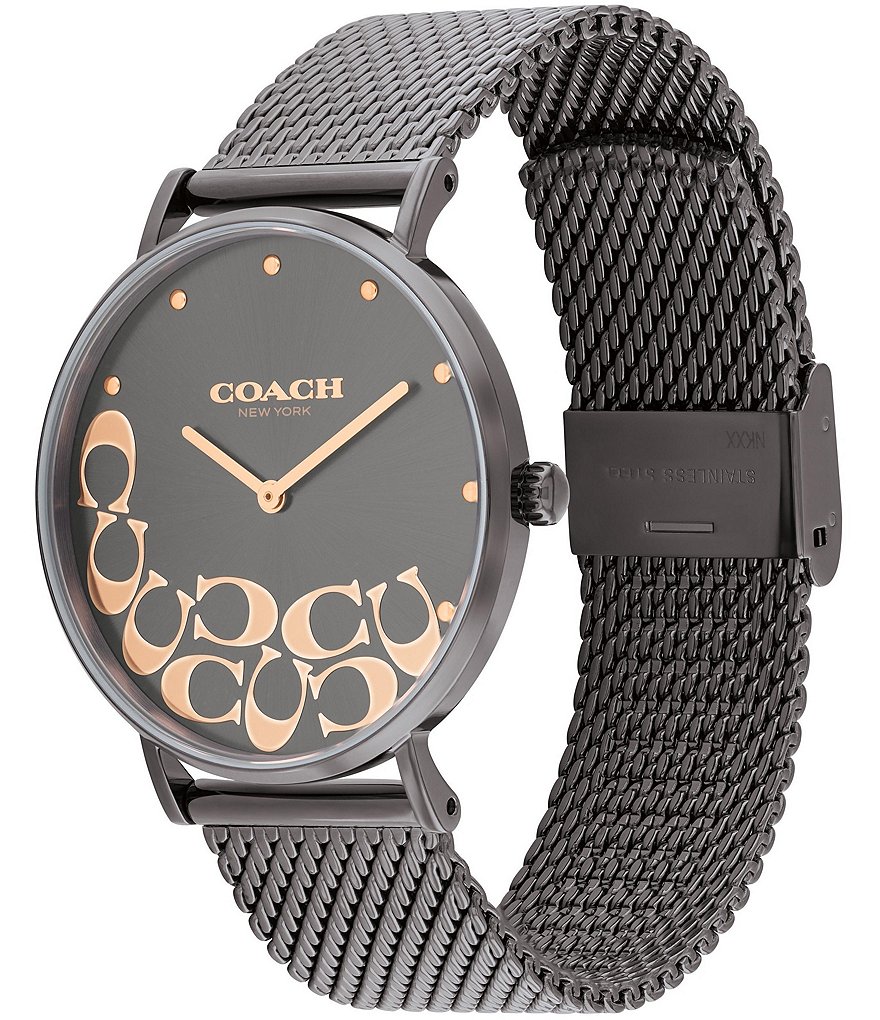 COACH Perry Mesh Bracelet Watch