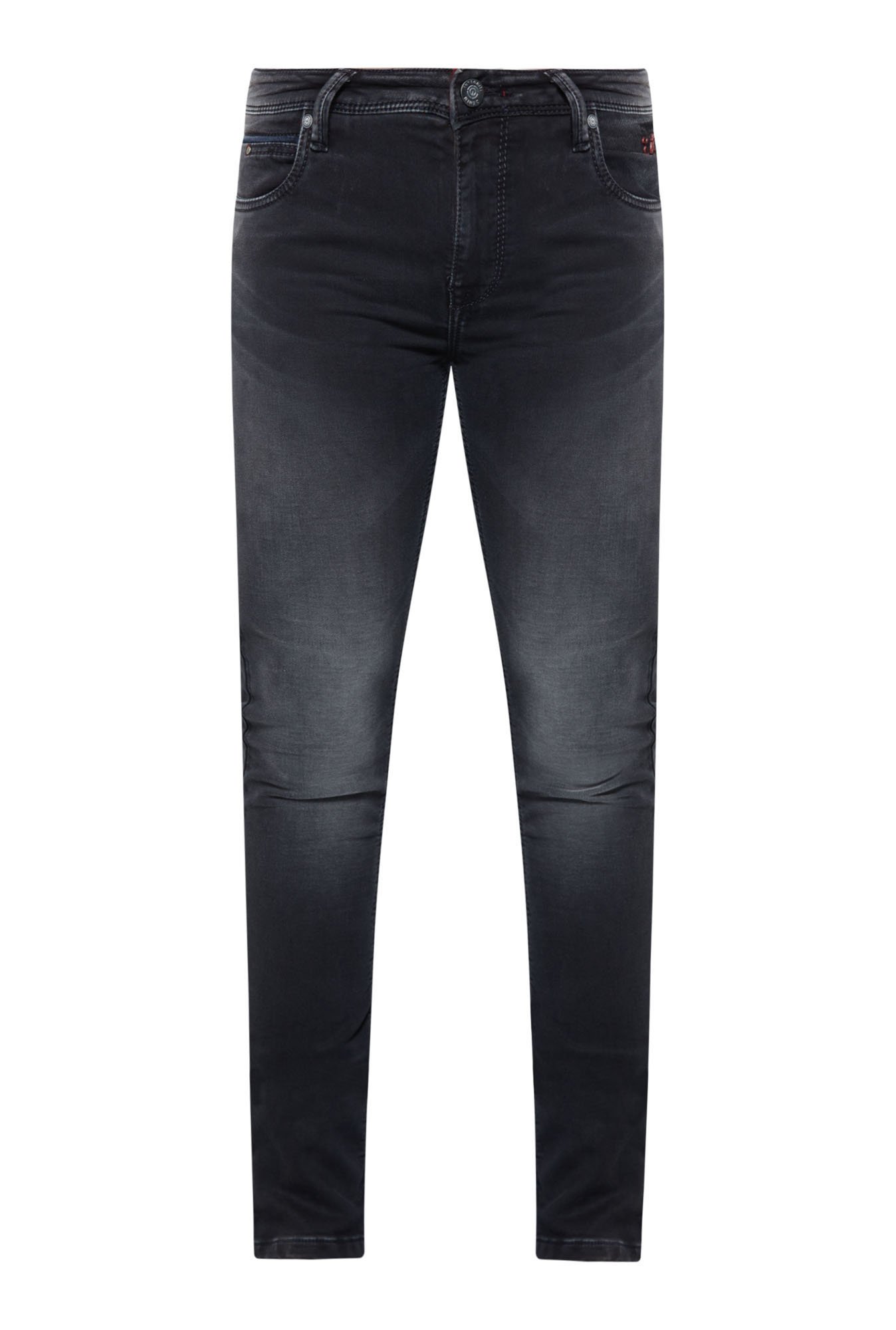 Integriti Black Solid Slim Fit Jeans