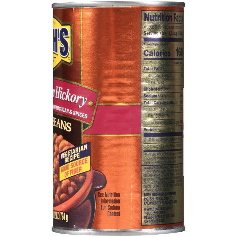 Bush's Brown Sugar Hickory Baked Beans - 28oz