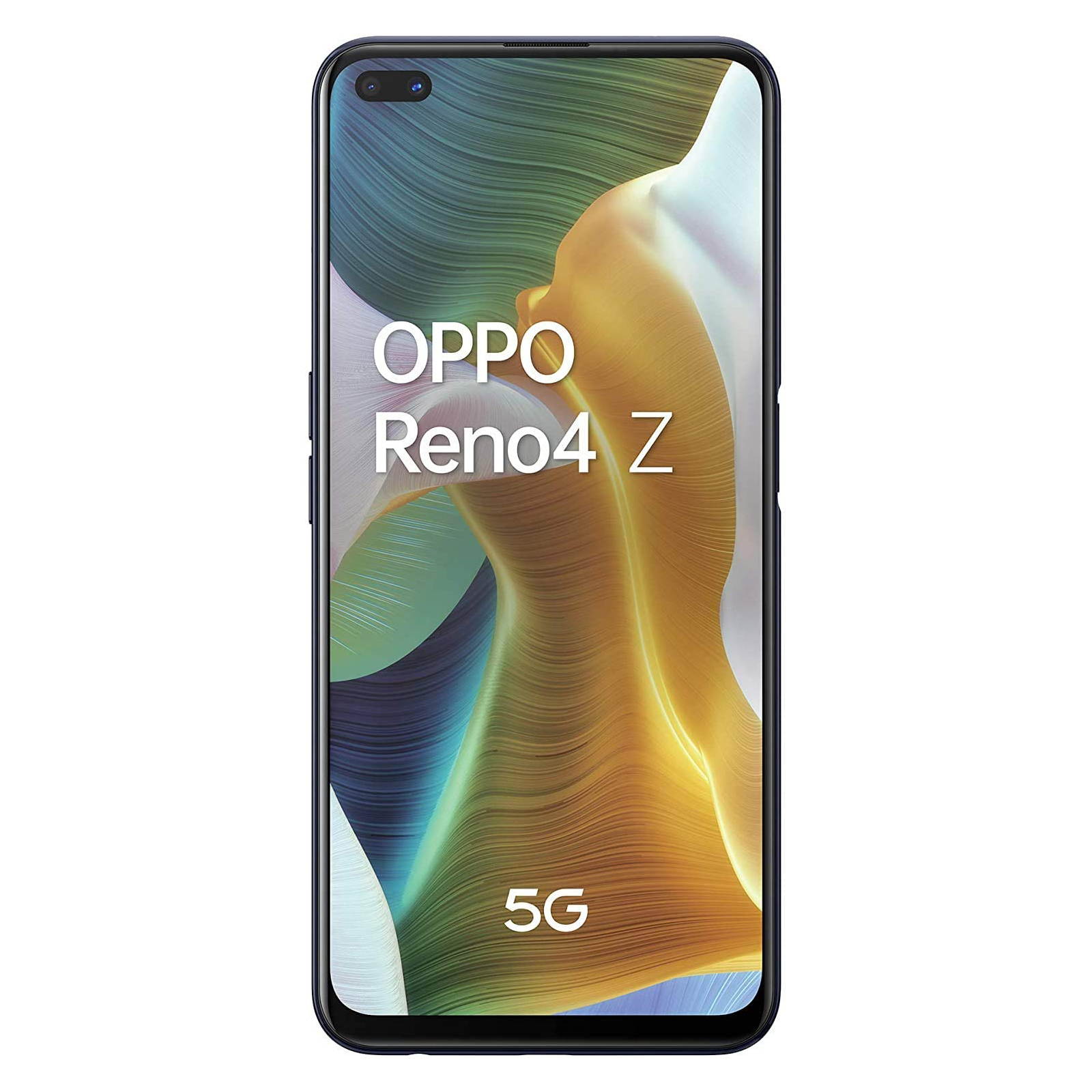 OPPO Reno4 Z 5G Dual-SIM 128GB ROM + 8GB RAM (GSM Only | No CDMA) Factory Unlocked Android Smartphone (Ink Black) - International Version