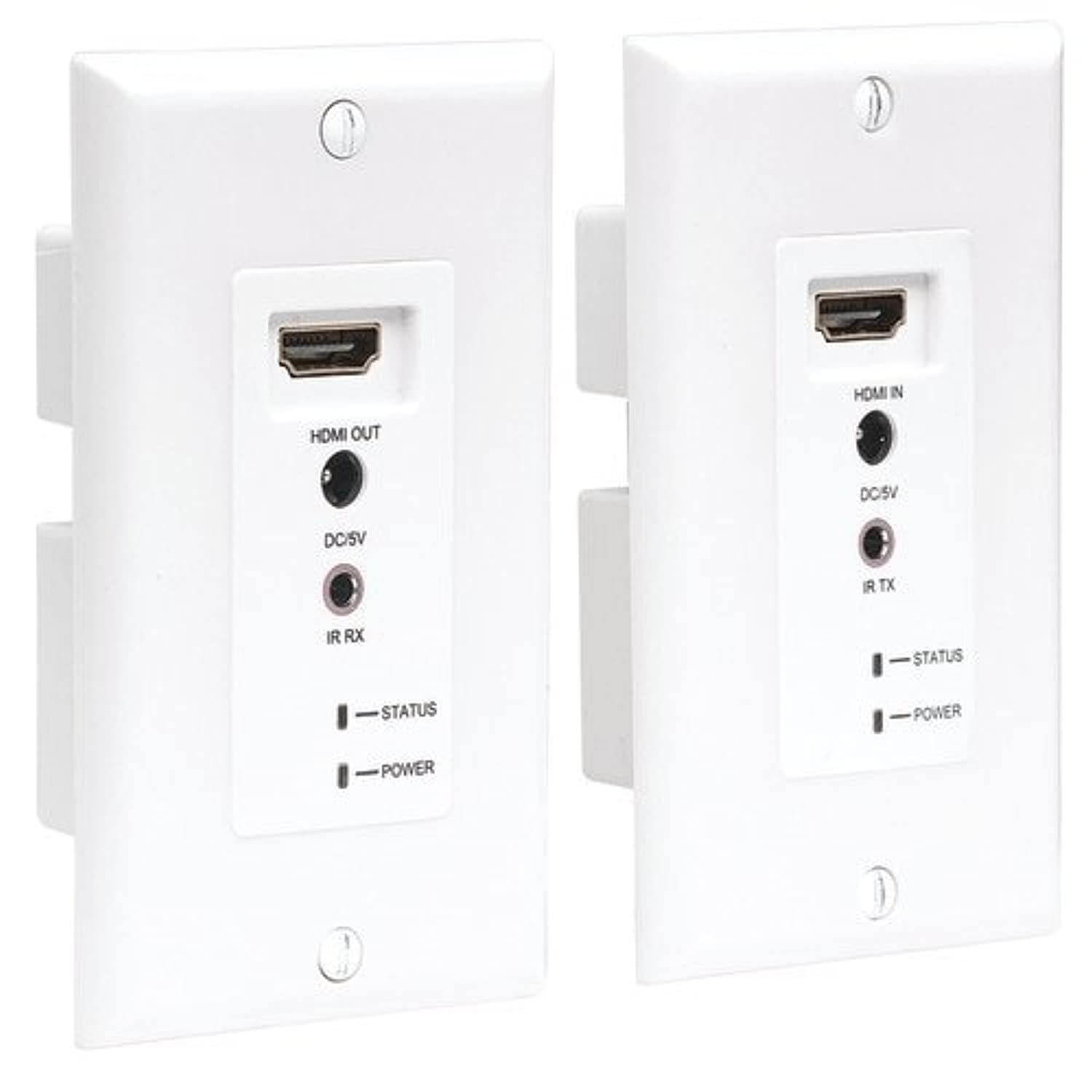 Manhattan HDMI Over Cat5e/Cat6 Extender Wallplate Kit