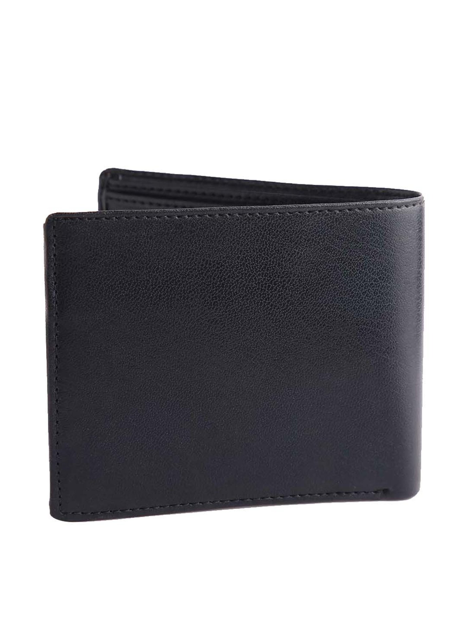 Crusset Black Solid Wallet
