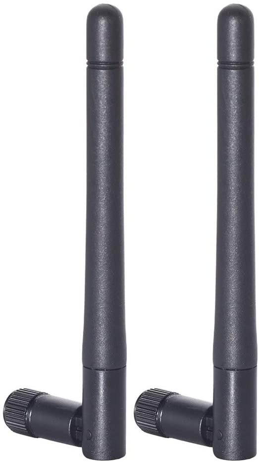 Bingfu RP-SMA Male to RP-SMA Female Bulkhead Mount RG174 WiFi Antenna Extension Coaxial Cable 5m 16.5 feet for WiFi Router Signal Booster Repeater Wireless Network Card USB Adapter Security IP Camera