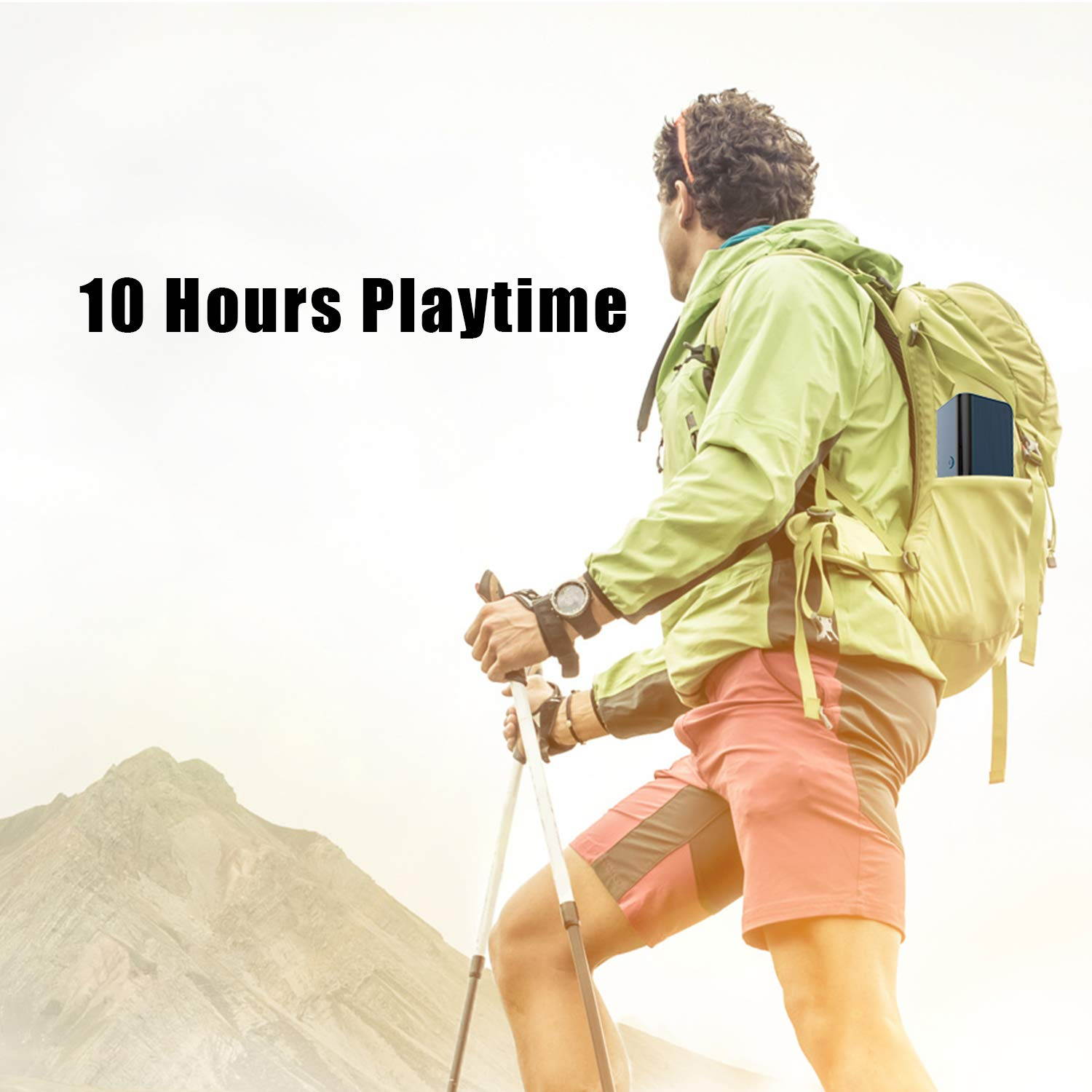 ZEALOT S31 Portable Bluetooth Speakers, Wireless Bluetooth Speaker with Loud Stereo Sound,Exceptional Bass Indoor/Outdoor 33 ft Bluetooth Range Built-in Mic,Perfect for Home, iPhone,Samsung(Red)