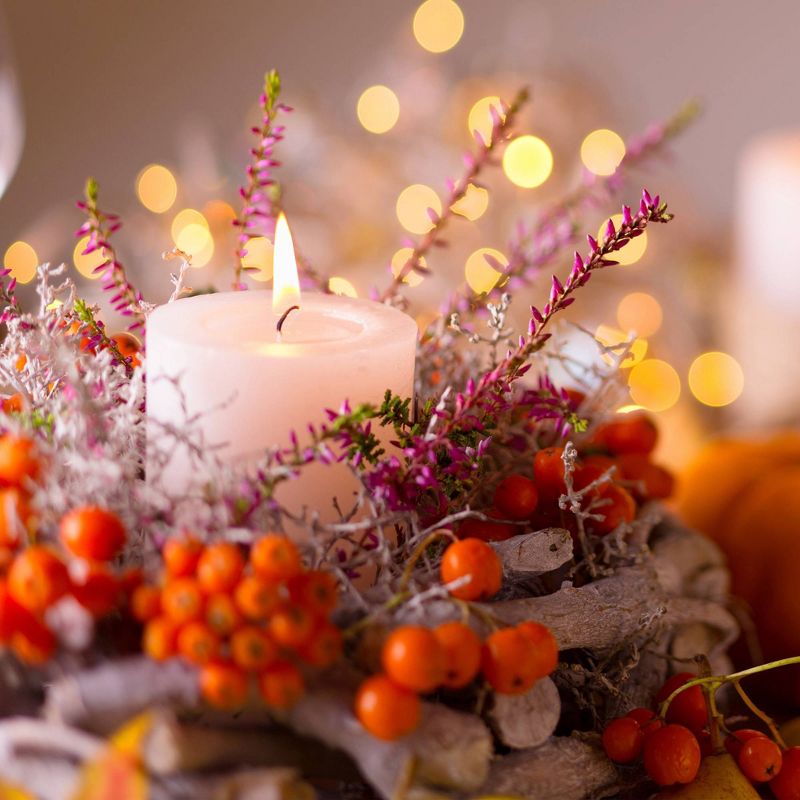 36ct 15-Hour Votive Candles White