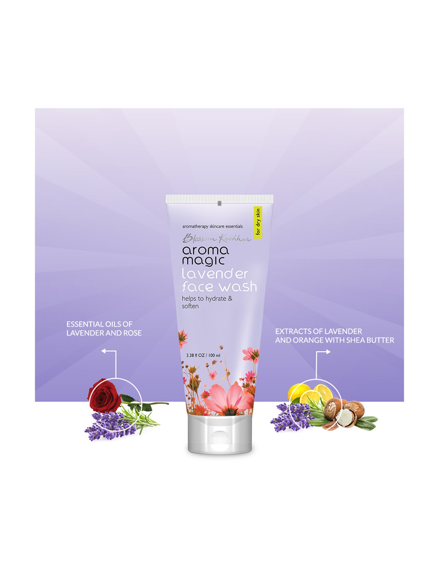Aroma Magic Lavender Face Wash - 100 ml
