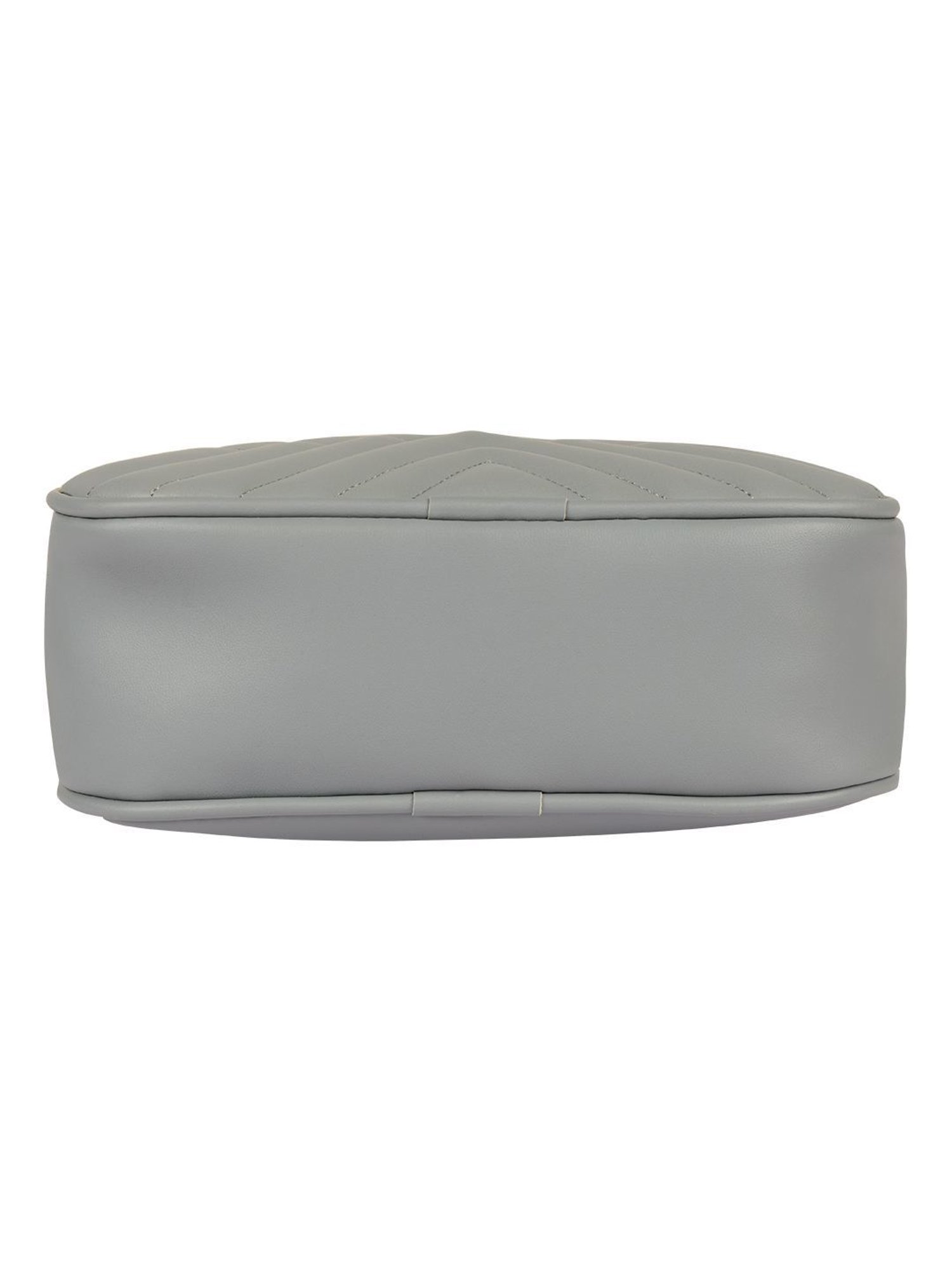 Horra Grey Quilted Small Cross Body Bag