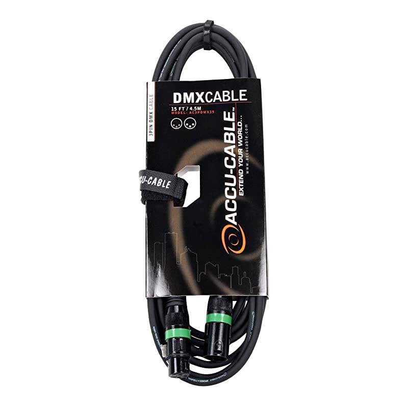 Stage And Studio Power Cable Black AC3PDMX15