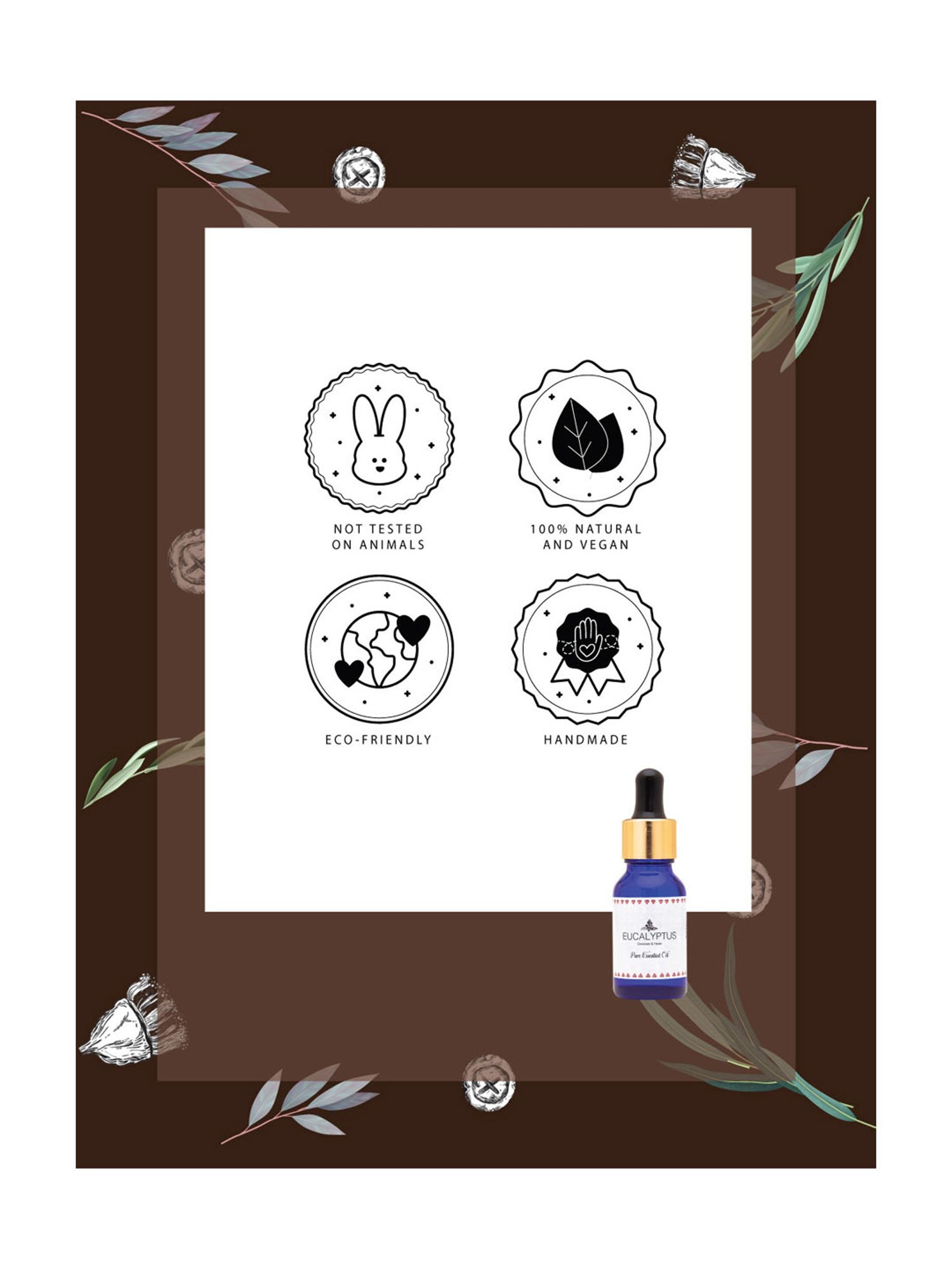 Holistic Healings By Shaveta Eucalyptus Essential Oil - 15 ml