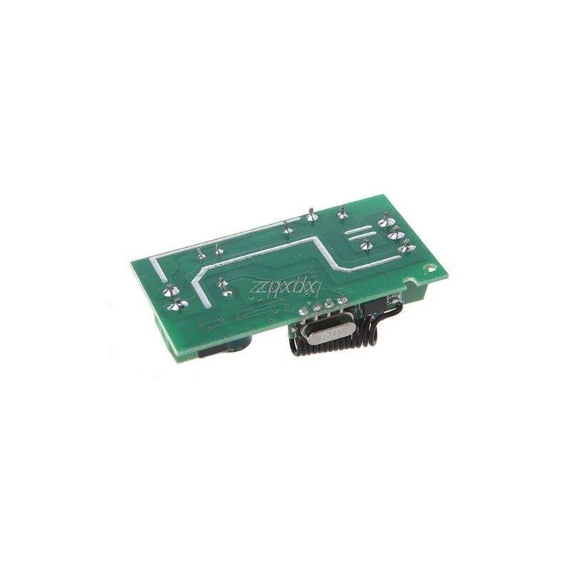 AC 220V 1CH RF 433MHz Wireless Remote Control Switch Module Learning Code Relay Whosale&Dropship
