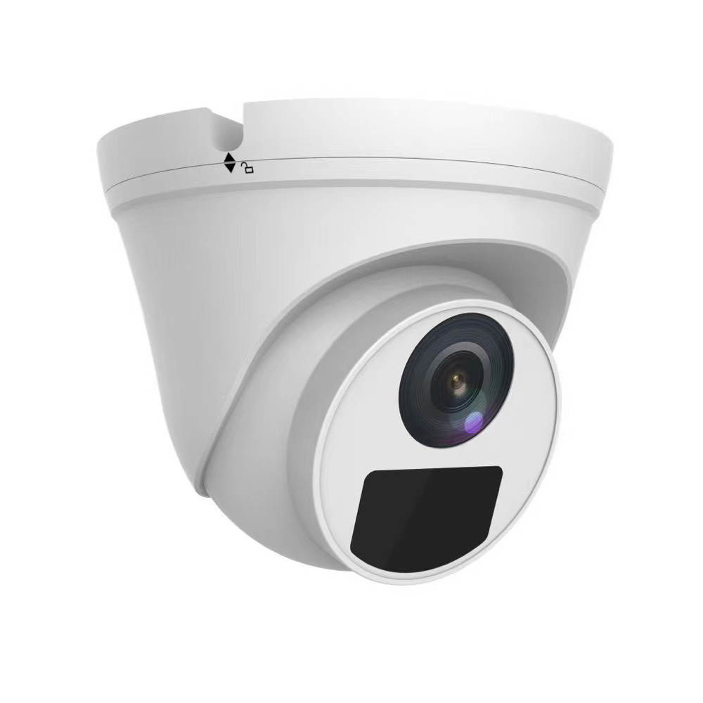 UNV OEM H.265 4MP PoE IP Turret EXIR Fixed 2.8mm Lens Network Camera