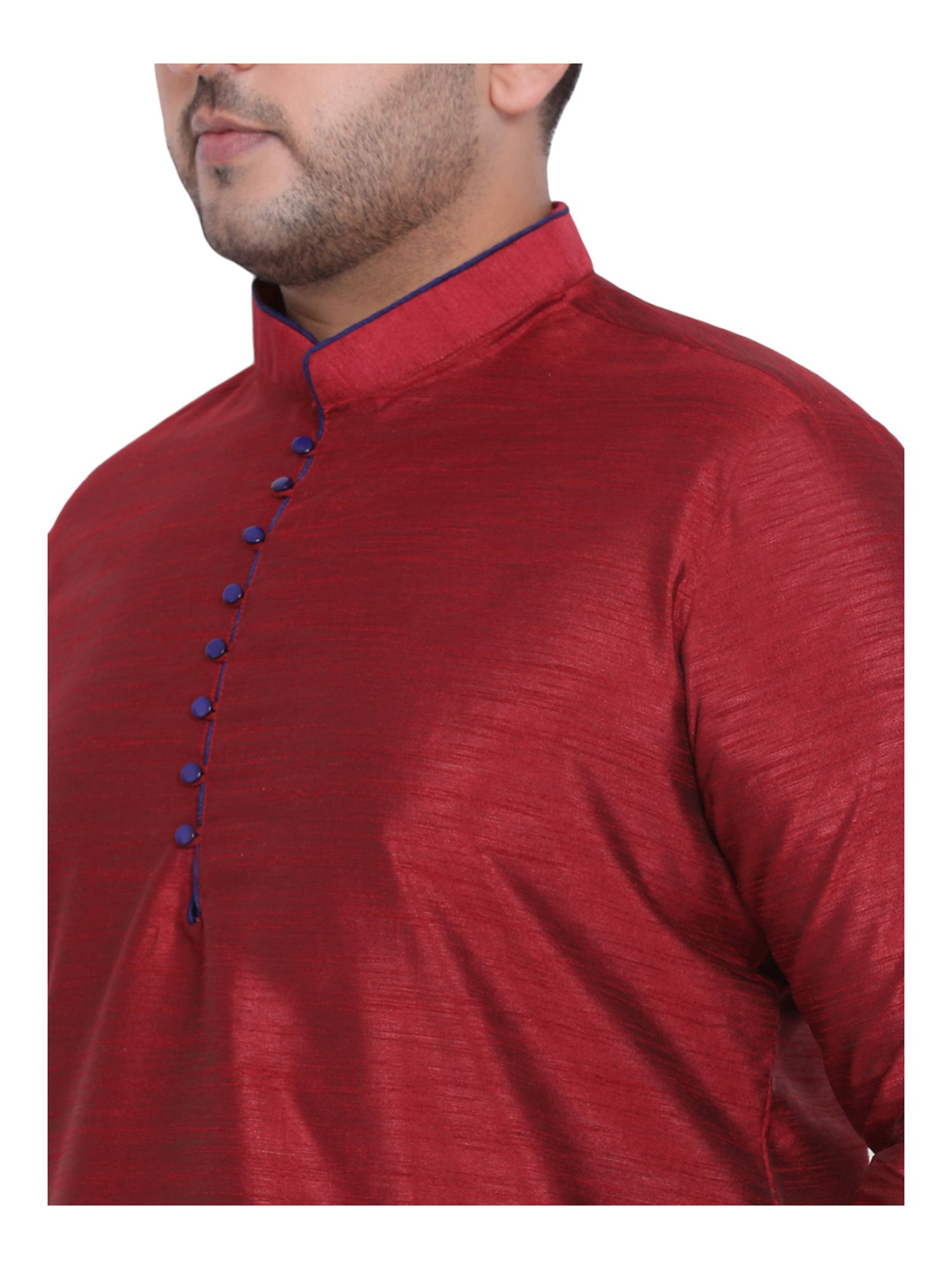 Hangup Maroon Regular Fit Kurta Bottom Set