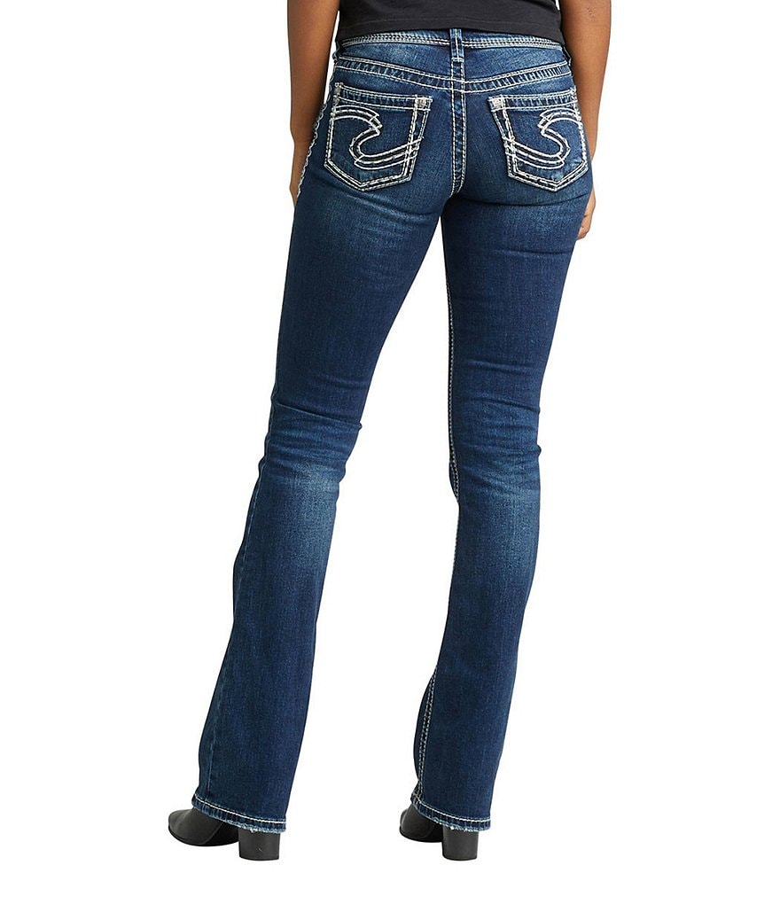 Miss Me Chloe Embellished Wing Flap Pocket Bootcut Jeans