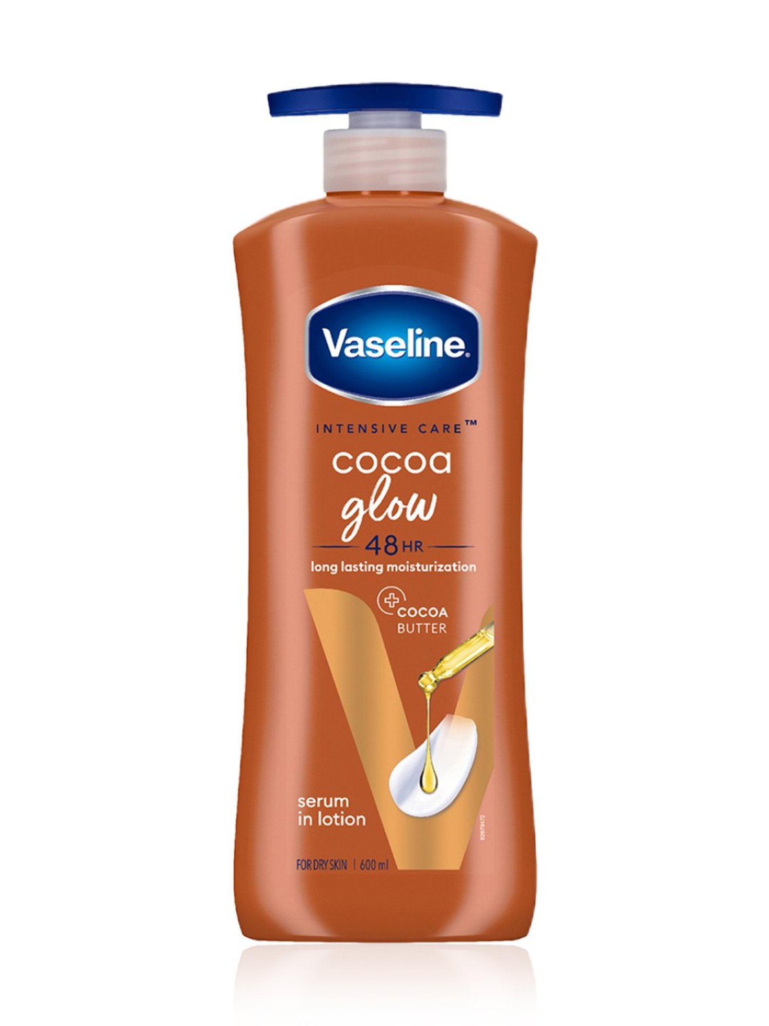 Vaseline Intensive Care Cocoa Glow Body Lotion - 600 ml