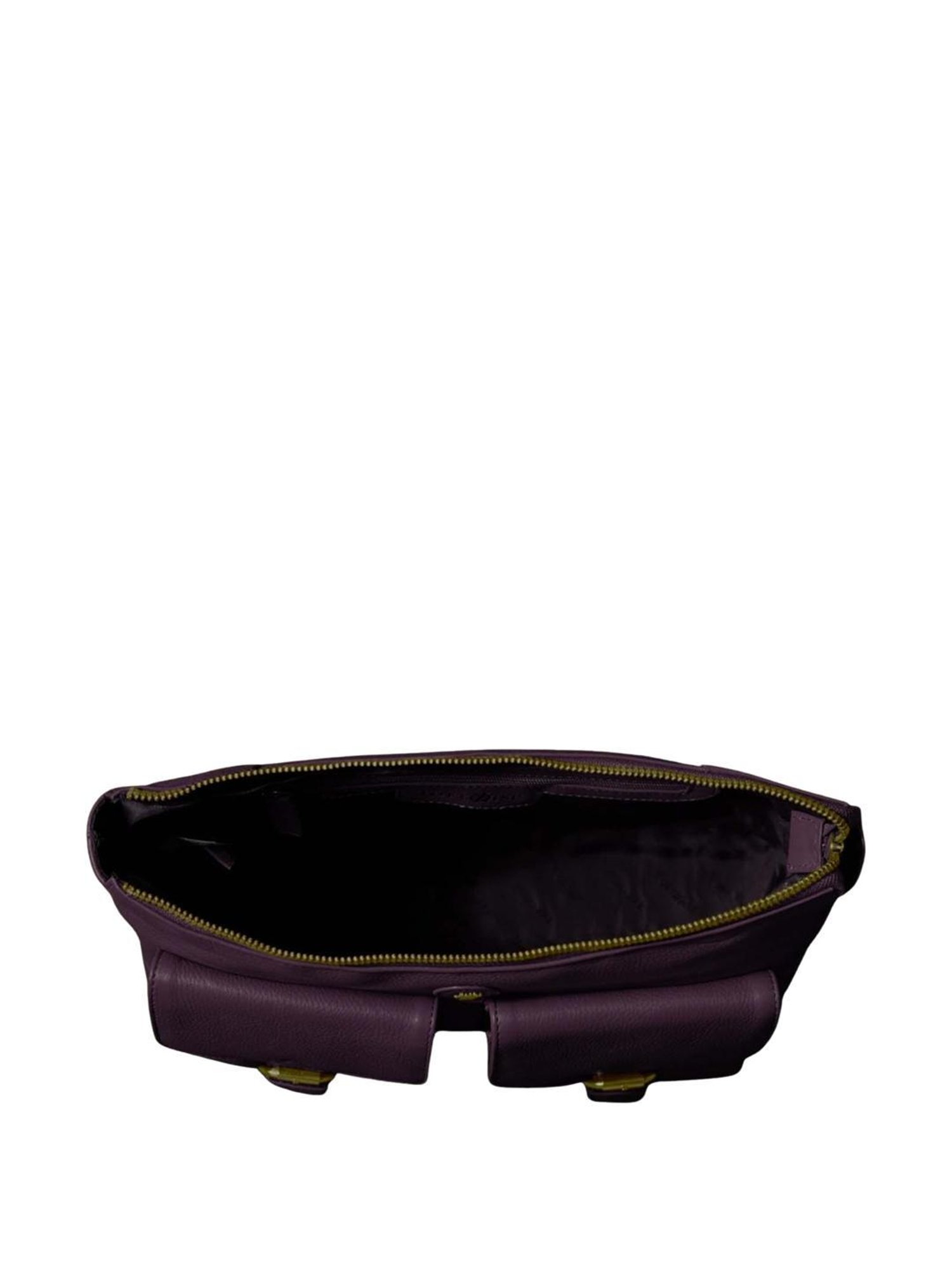 Tortoise Go Everywhere Jayna Wine Solid Medium Cross Body Bag