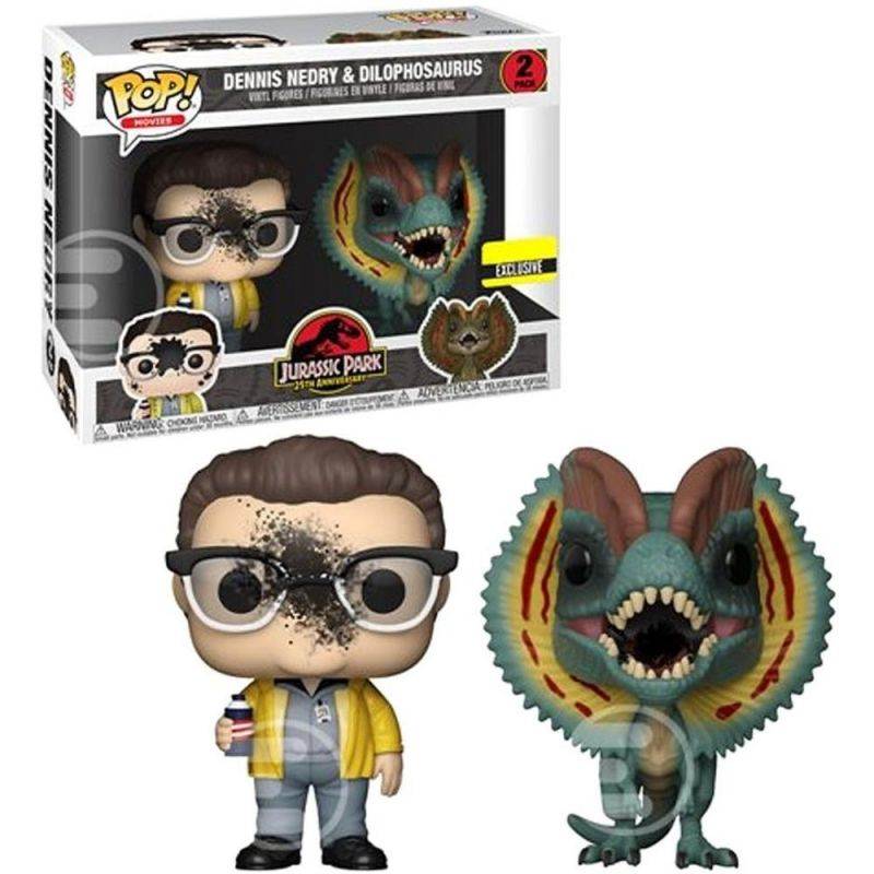 Funko,  JP Dennis and Dilophosaurus Pop Vinyl Figure
