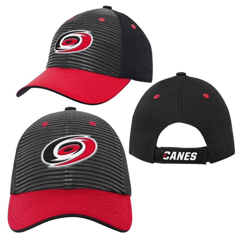 NHL Carolina Hurricanes Boys' Structured Adjustable Hat