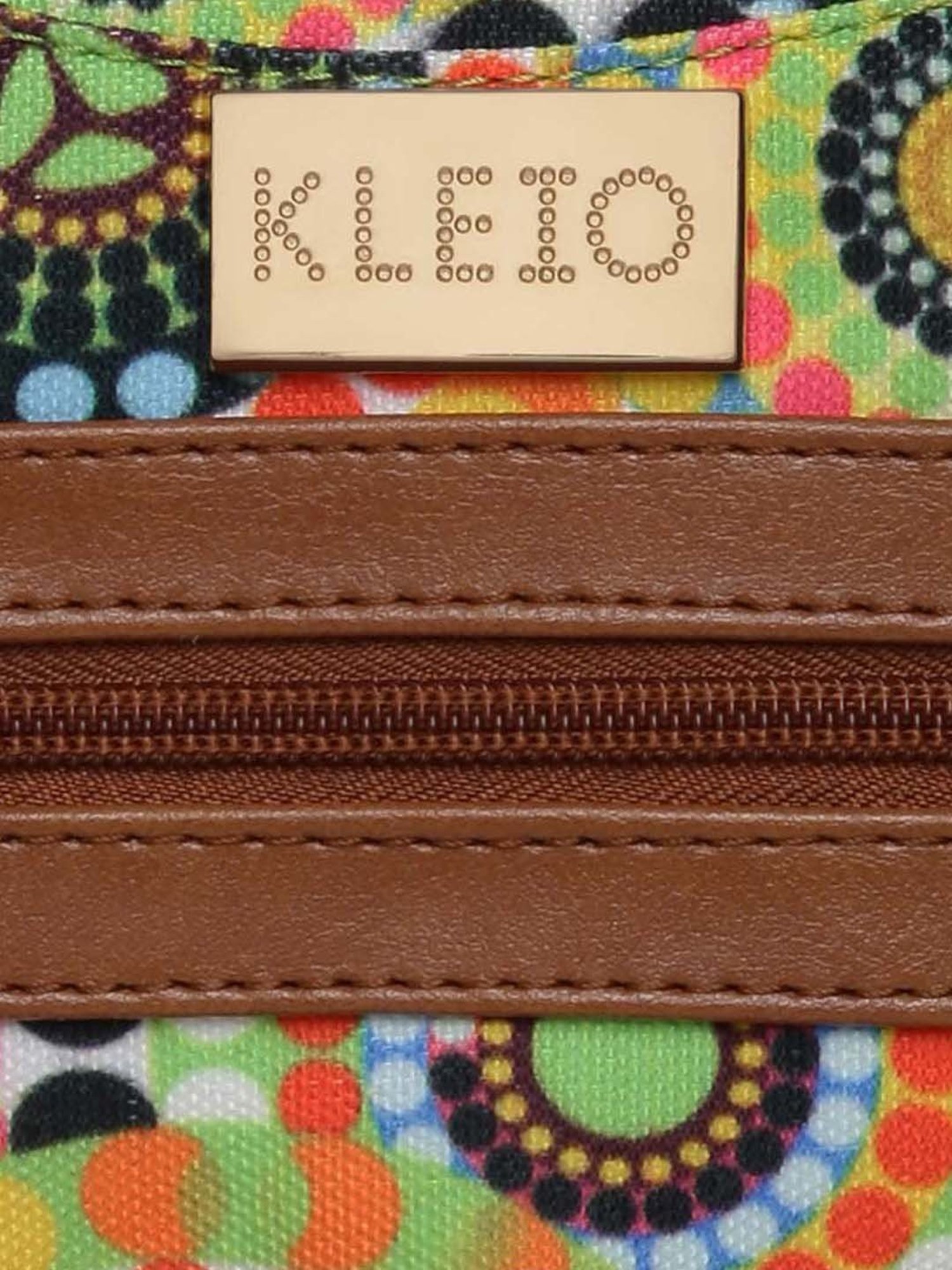 KLEIO Canvas Multicolor Medium Convertible Backpack