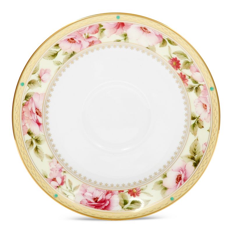 10 Strawberry Street Matte Wave Stoneware Salad Plates 8" White - Set of 6