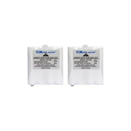 Midland Radio AVP8 Midland AVP8 Two_way Radio Battery _ 600 mAh _ Nickel Metal Hydride _NiMH_ _ 4.8 V DC